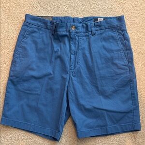 Men's Classic Blue Cotton Blend Shorts